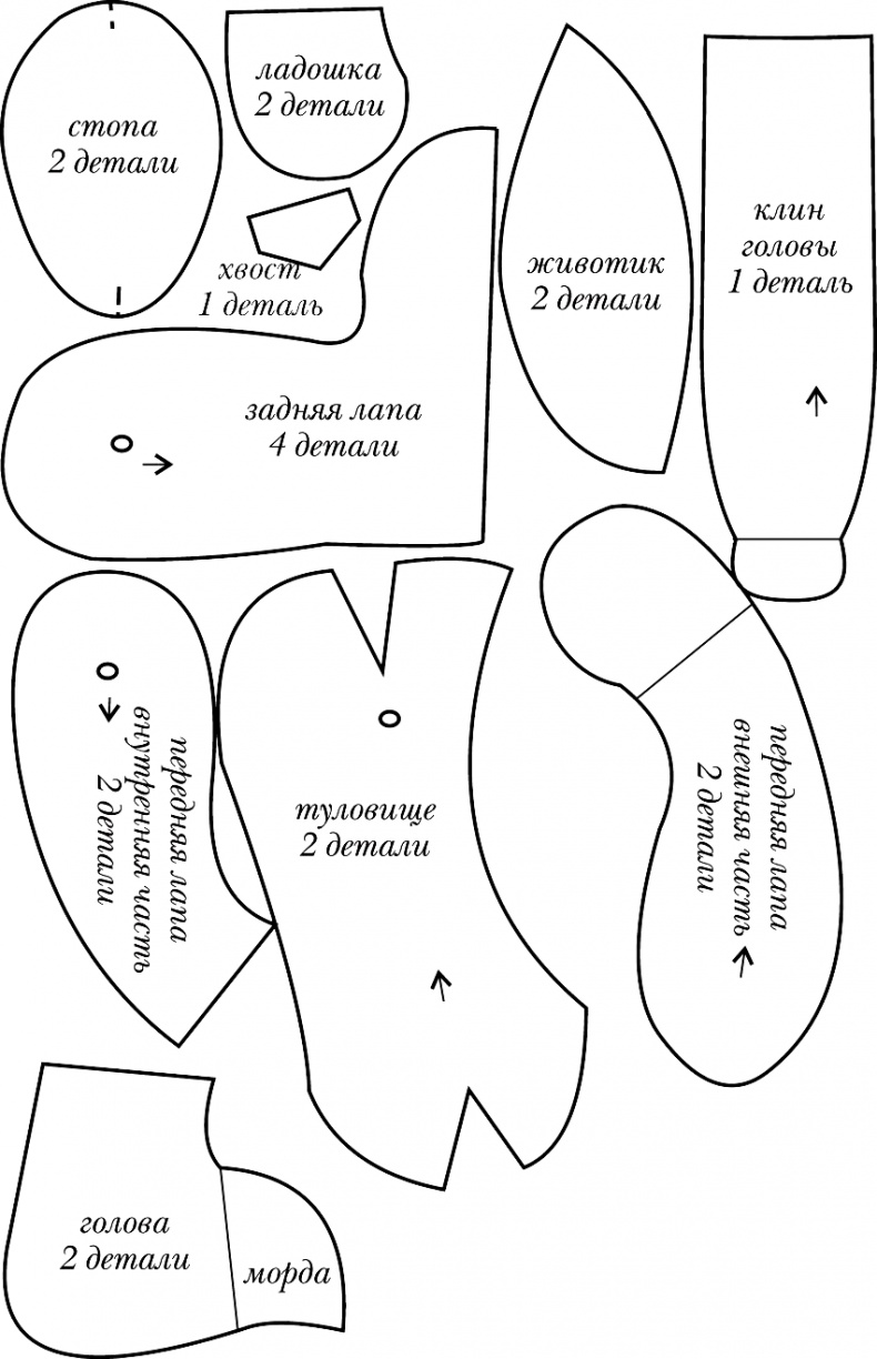 Иллюстрация к книге — Шьем и вяжем мишек [i_013.jpg]