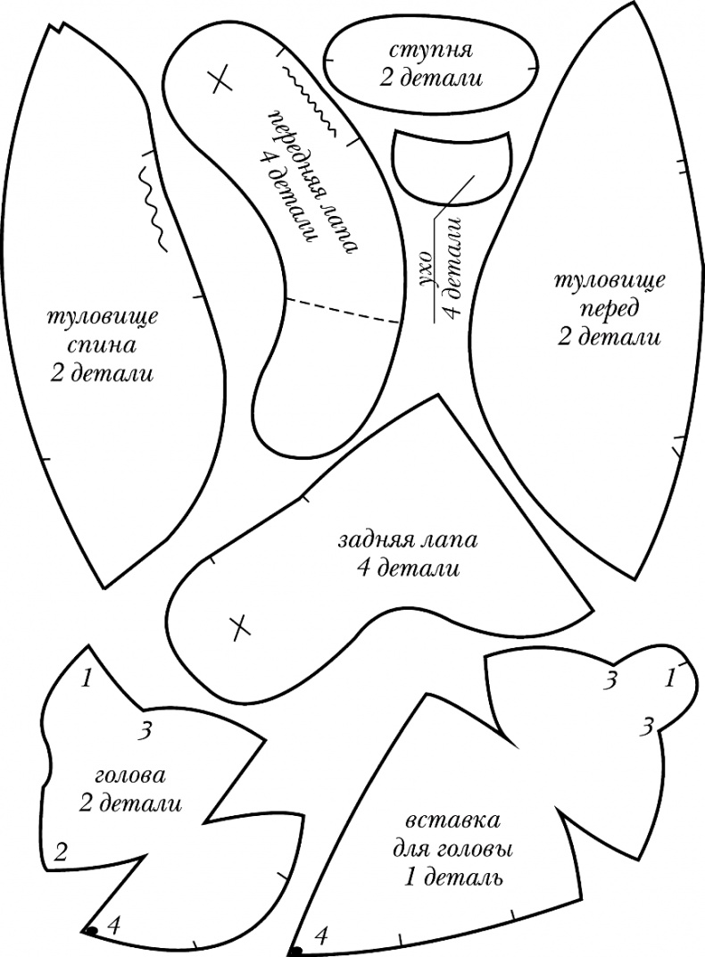 Иллюстрация к книге — Шьем и вяжем мишек [i_023.jpg]