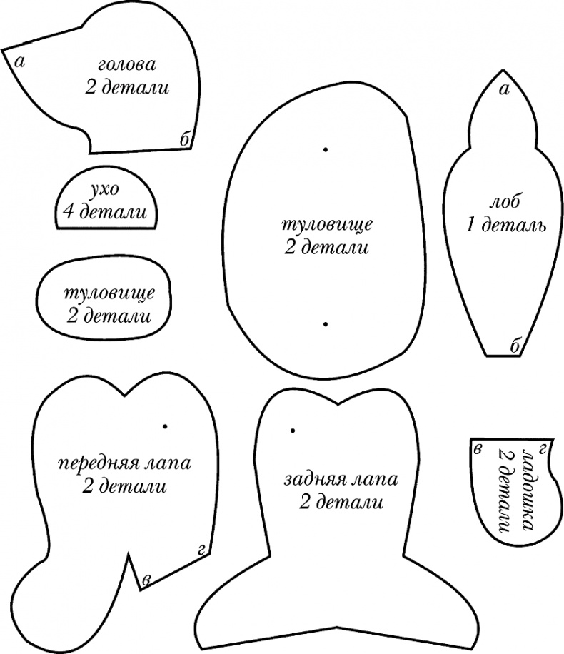 Иллюстрация к книге — Шьем и вяжем мишек [i_044.jpg]