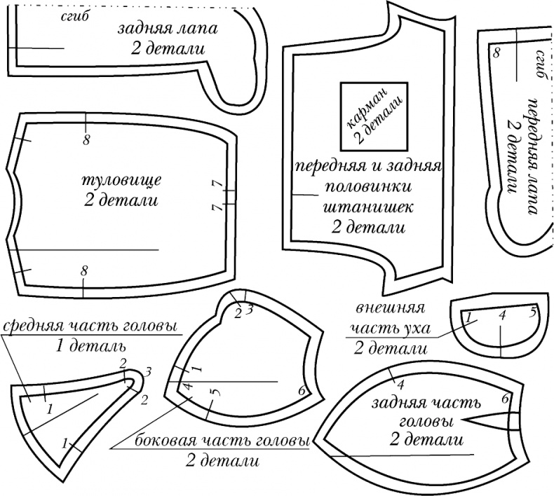 Иллюстрация к книге — Шьем и вяжем мишек [i_048.jpg]