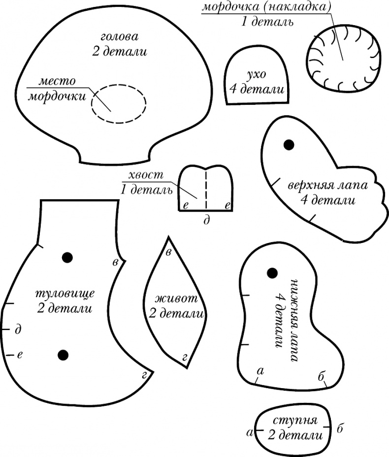 Иллюстрация к книге — Шьем и вяжем мишек [i_058.jpg]