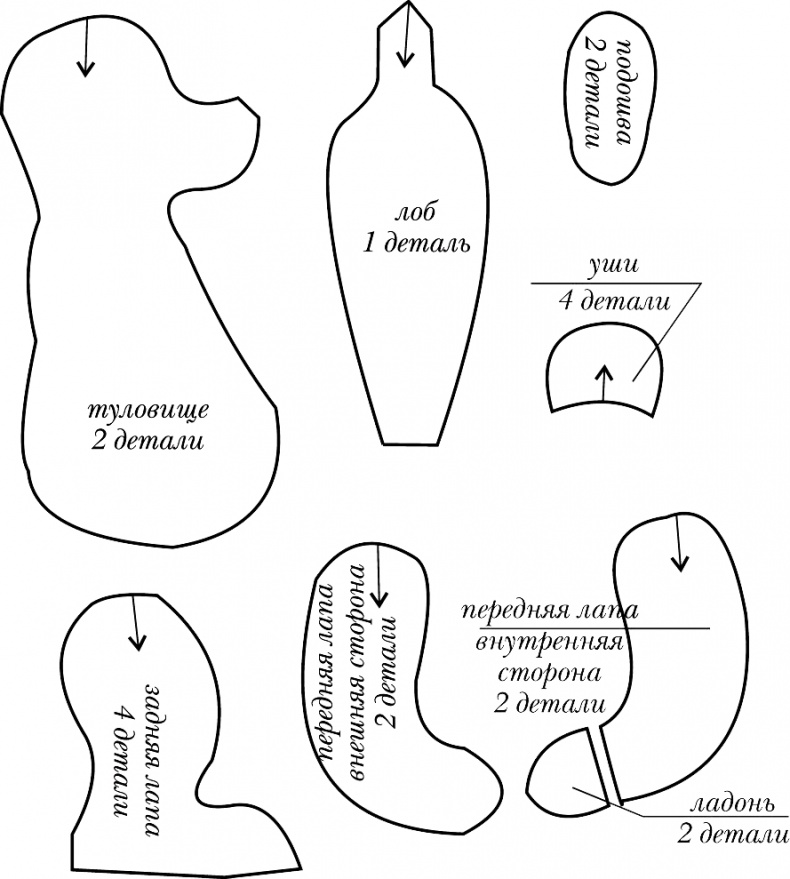 Иллюстрация к книге — Шьем и вяжем мишек [i_068.jpg]