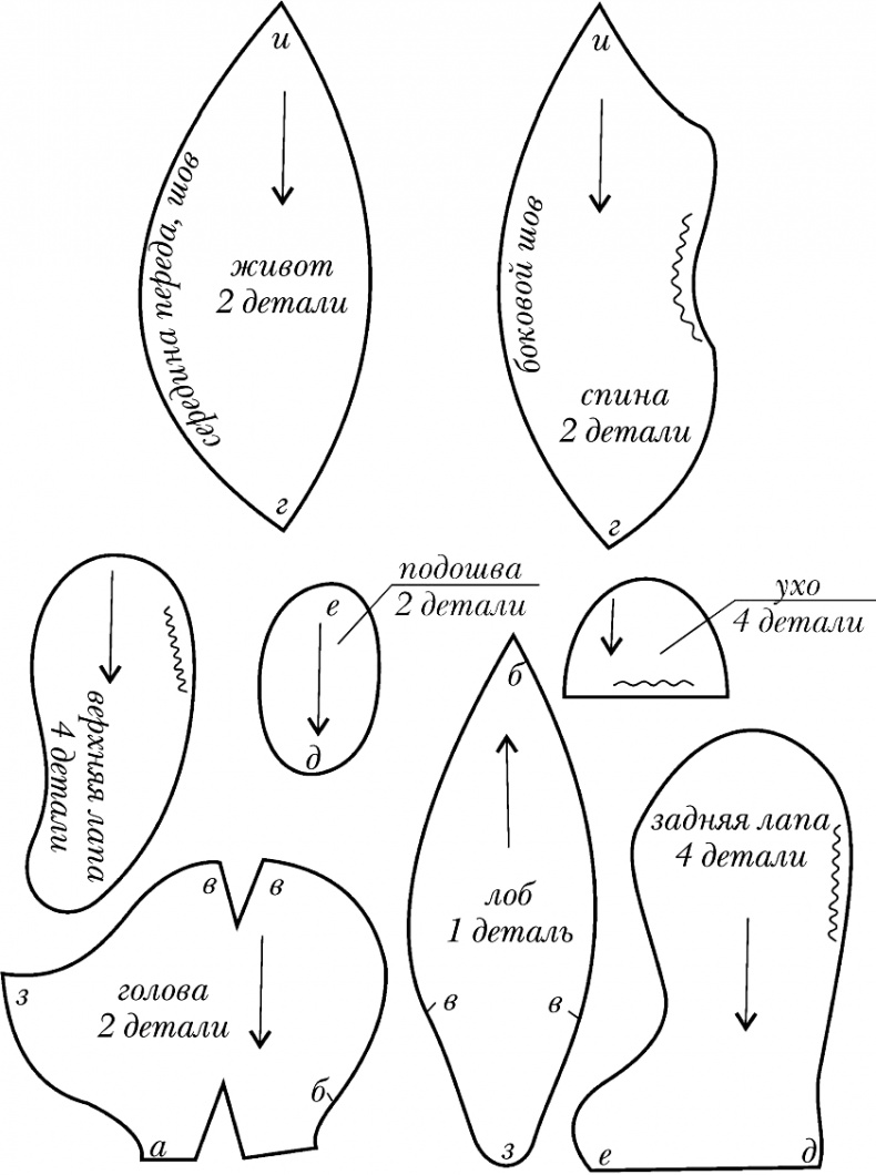Иллюстрация к книге — Шьем и вяжем мишек [i_072.jpg]