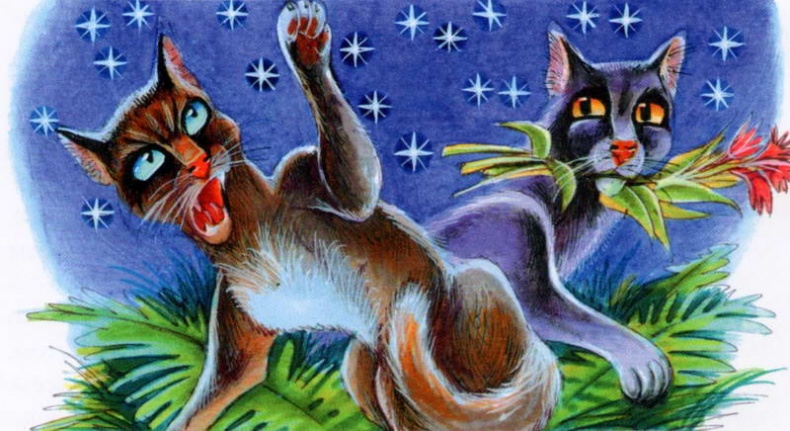 Иллюстрация к книге — Память племен. Путеводитель по серии &quot;Коты-воители&quot; [pic_7.jpg]