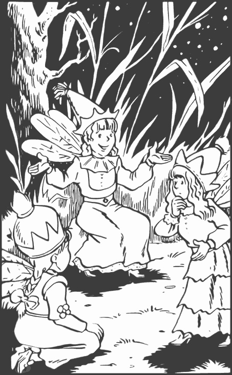 Иллюстрация к книге — Джон Нил. Дженни Джик в Стране Оз. Лаймен Фрэнк Баум. Королева Зикси из страны Икс [i_003.jpg]