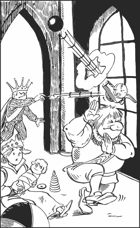 Иллюстрация к книге — Джон Нил. Дженни Джик в Стране Оз. Лаймен Фрэнк Баум. Королева Зикси из страны Икс [i_022.jpg]