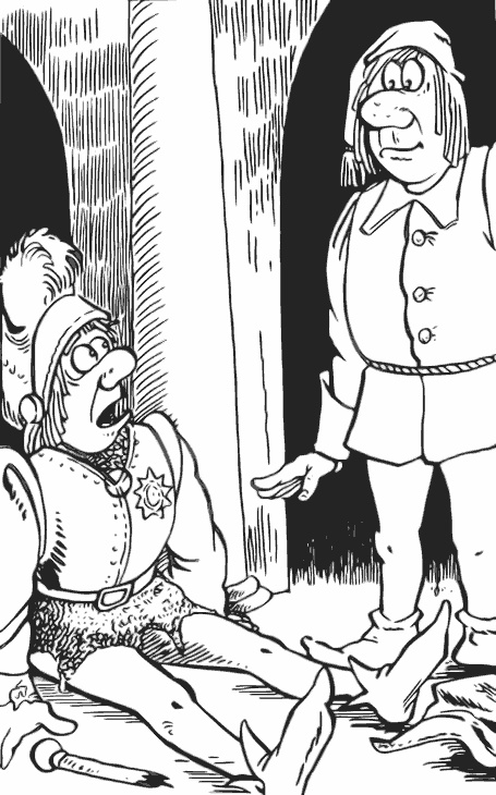 Иллюстрация к книге — Джон Нил. Дженни Джик в Стране Оз. Лаймен Фрэнк Баум. Королева Зикси из страны Икс [i_025.jpg]