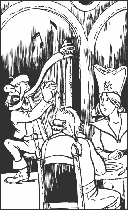 Иллюстрация к книге — Джон Нил. Дженни Джик в Стране Оз. Лаймен Фрэнк Баум. Королева Зикси из страны Икс [i_029.jpg]