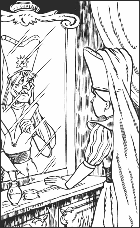 Иллюстрация к книге — Джон Нил. Дженни Джик в Стране Оз. Лаймен Фрэнк Баум. Королева Зикси из страны Икс [i_030.jpg]