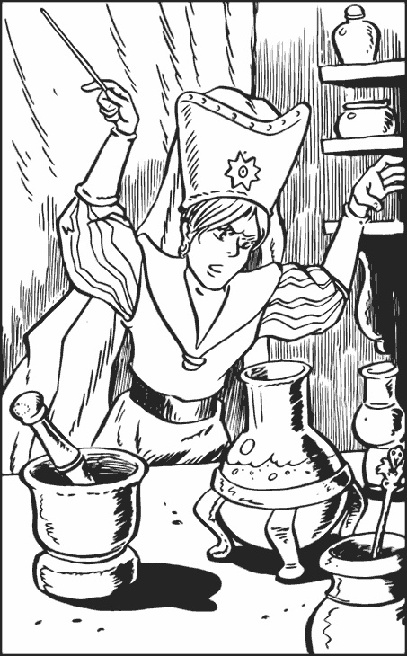 Иллюстрация к книге — Джон Нил. Дженни Джик в Стране Оз. Лаймен Фрэнк Баум. Королева Зикси из страны Икс [i_031.jpg]