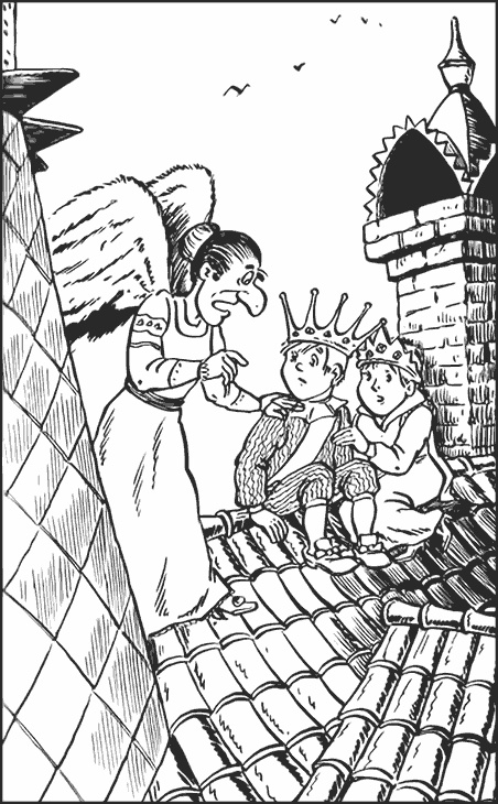 Иллюстрация к книге — Джон Нил. Дженни Джик в Стране Оз. Лаймен Фрэнк Баум. Королева Зикси из страны Икс [i_041.jpg]