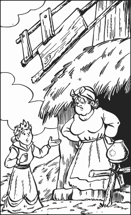 Иллюстрация к книге — Джон Нил. Дженни Джик в Стране Оз. Лаймен Фрэнк Баум. Королева Зикси из страны Икс [i_044.jpg]