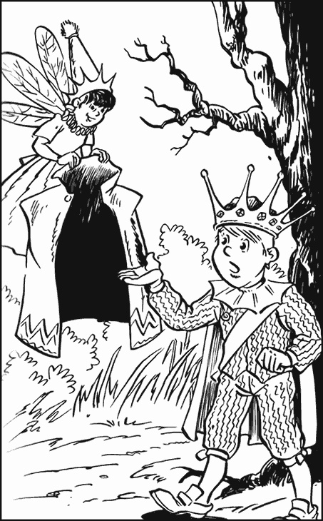 Иллюстрация к книге — Джон Нил. Дженни Джик в Стране Оз. Лаймен Фрэнк Баум. Королева Зикси из страны Икс [i_045.jpg]