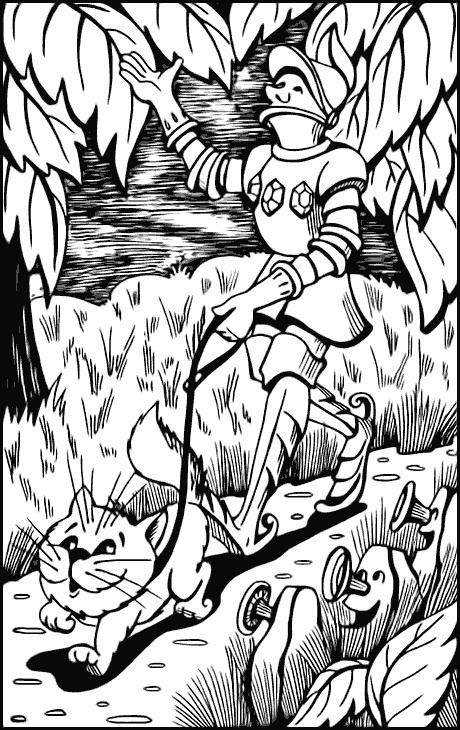 Иллюстрация к книге — Джон Нил. Дженни Джик в Стране Оз. Лаймен Фрэнк Баум. Королева Зикси из страны Икс [i_062.jpg]