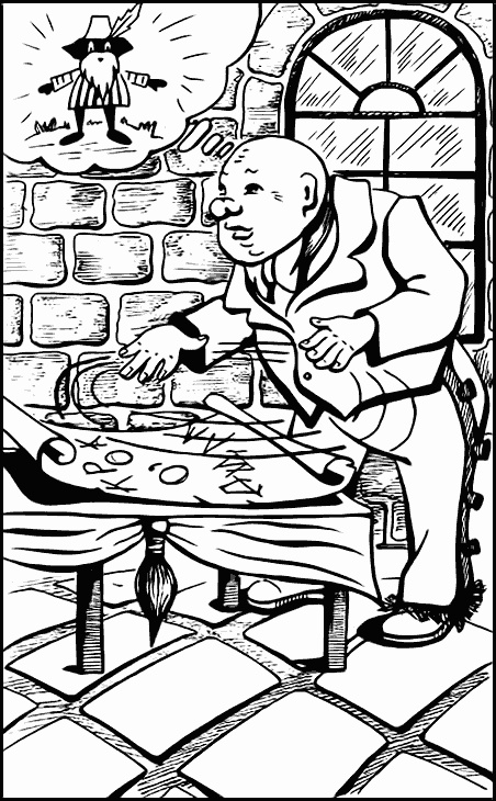 Иллюстрация к книге — Джон Нил. Дженни Джик в Стране Оз. Лаймен Фрэнк Баум. Королева Зикси из страны Икс [i_064.jpg]