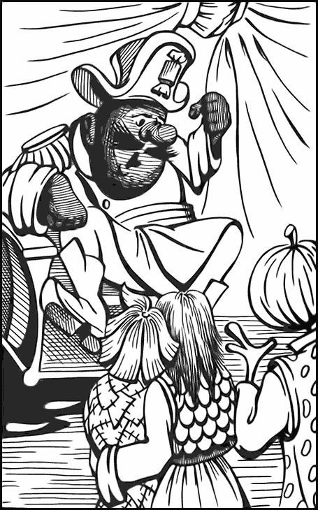 Иллюстрация к книге — Джон Нил. Дженни Джик в Стране Оз. Лаймен Фрэнк Баум. Королева Зикси из страны Икс [i_069.jpg]