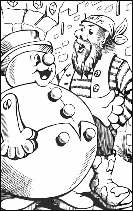 Иллюстрация к книге — Джон Нил. Дженни Джик в Стране Оз. Лаймен Фрэнк Баум. Королева Зикси из страны Икс [i_076.jpg]