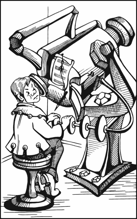 Иллюстрация к книге — Джон Нил. Дженни Джик в Стране Оз. Лаймен Фрэнк Баум. Королева Зикси из страны Икс [i_078.jpg]