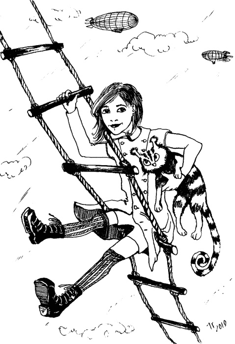 Иллюстрация к книге — Соня и Сеня. Путешествие между мирами [forzac1.jpg]