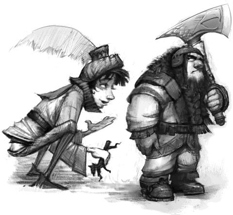 Иллюстрация к книге — Как стать героем [_12duncandwarf.jpg]