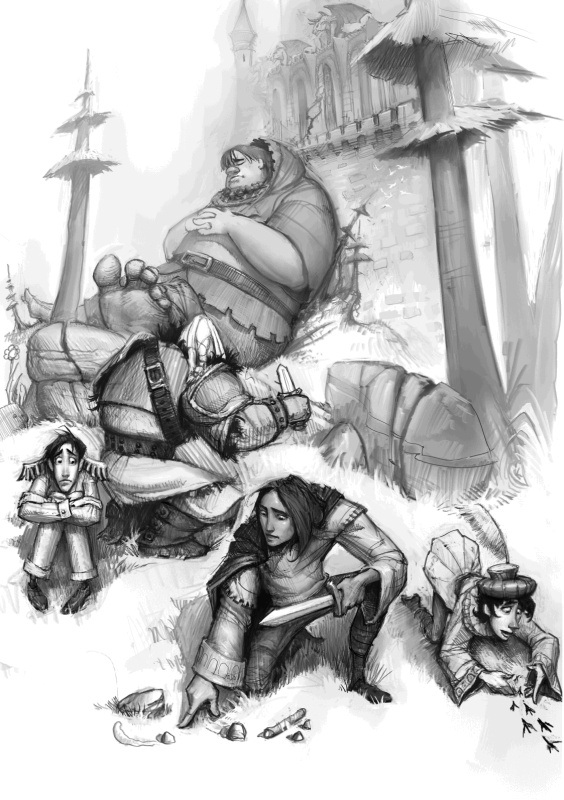 Иллюстрация к книге — Как стать героем [princeshiding.jpg]