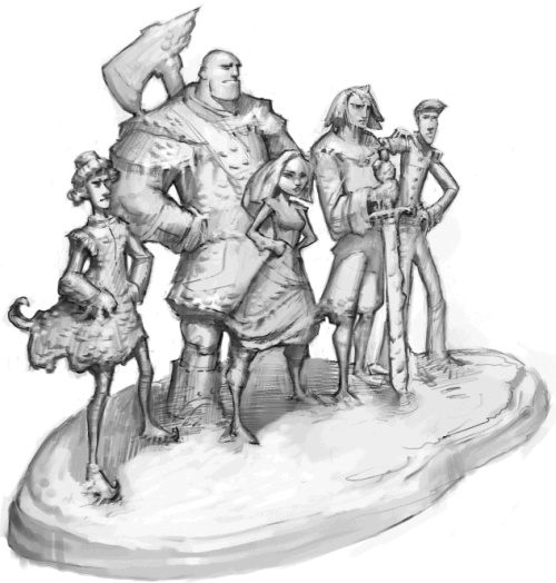 Иллюстрация к книге — Как стать героем [statueofhonor.jpg]