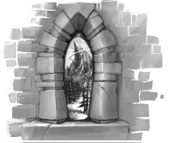 Иллюстрация к книге — Как стать героем [windowview1.jpg]