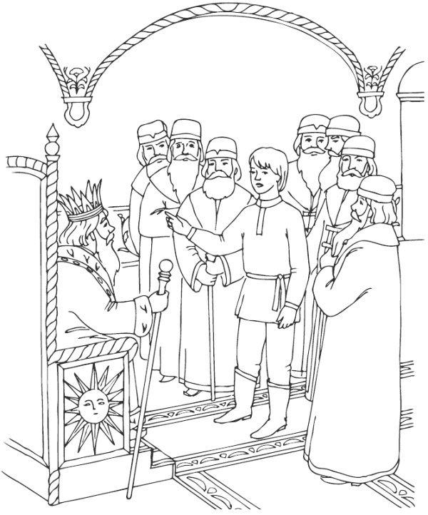 Иллюстрация к книге — О семи мудрецах и о юноше [i_007.jpg]