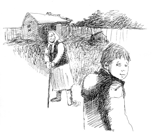 Иллюстрация к книге — Один рыжий, один зеленый. Повести и рассказы. [i_009.jpg]