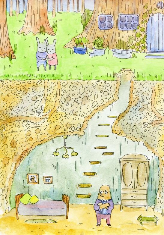 Иллюстрация к книге — Крот Филипп и мышка По [i_002.jpg]