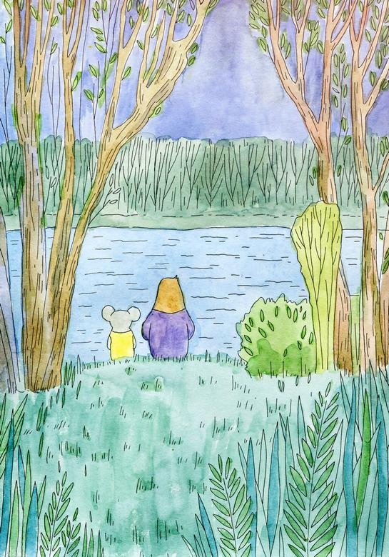 Иллюстрация к книге — Крот Филипп и мышка По [i_004.jpg]