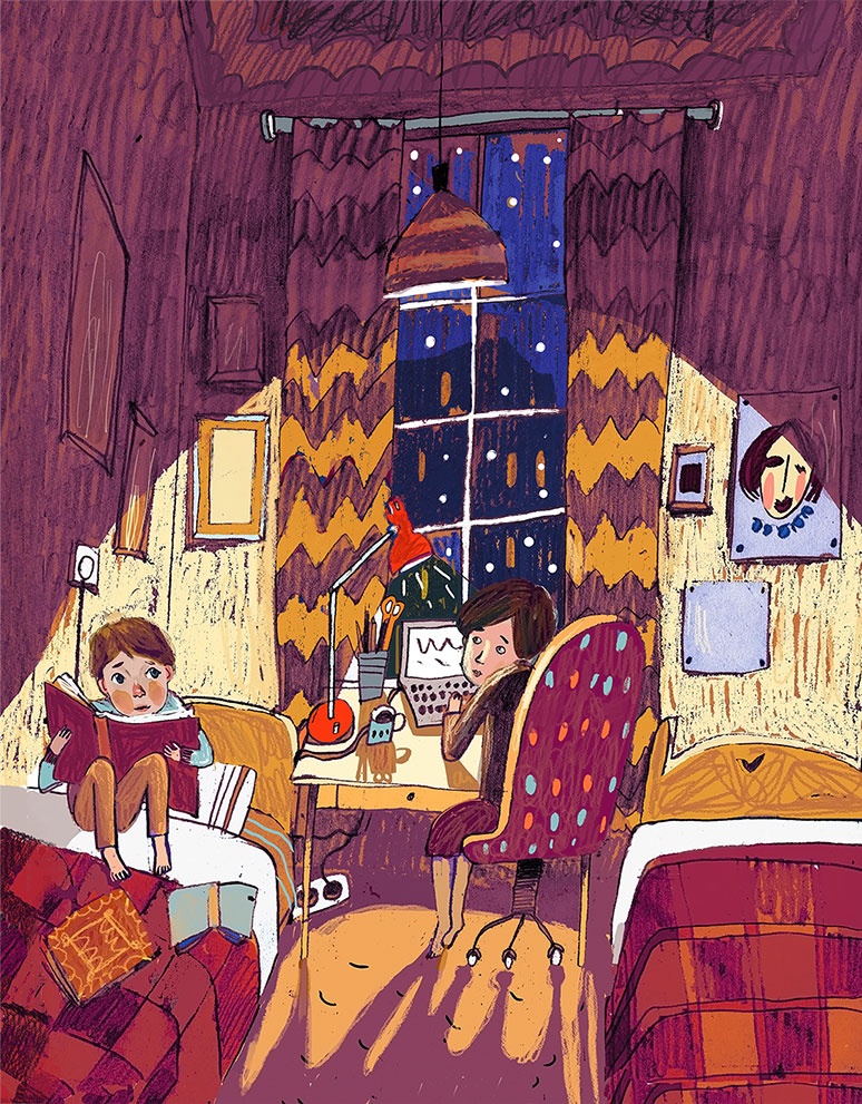 Иллюстрация к книге — Выше некуда! Новогодняя сказка [i_002.jpg]