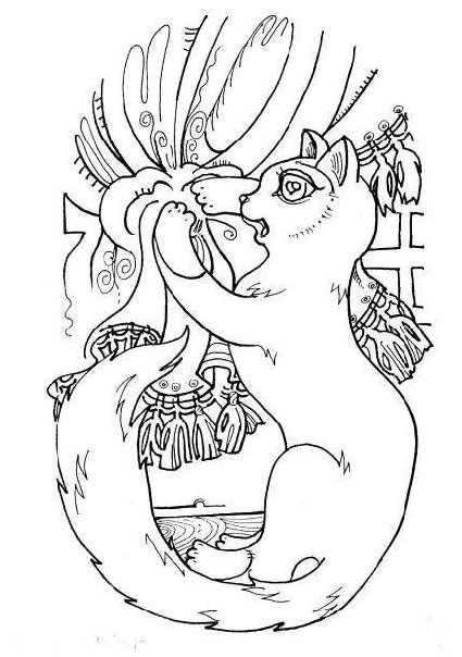 Иллюстрация к книге — Кошка и ветер [i_001.jpg]