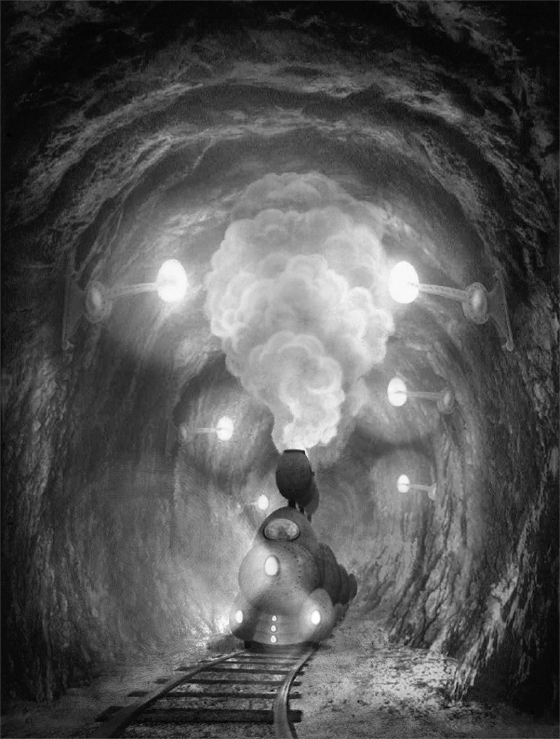 Иллюстрация к книге — Пасхальный Кролик, или Путешествие к центру Земли [i_013.jpg]