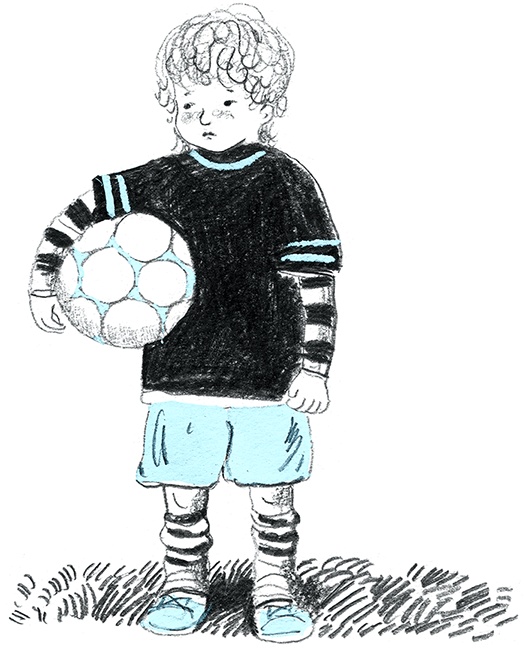 Иллюстрация к книге — Рассказы про Франца и футбол [i_001.jpg]