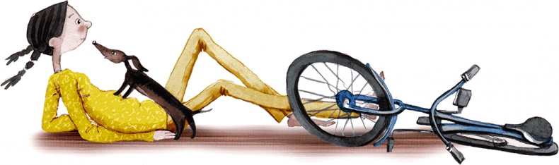 Иллюстрация к книге — Большая маленькая девочка. История двенадцатая. Осторожно, день рождения! [i_009.jpg]