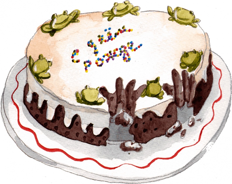 Иллюстрация к книге — Большая маленькая девочка. История двенадцатая. Осторожно, день рождения! [i_024.jpg]