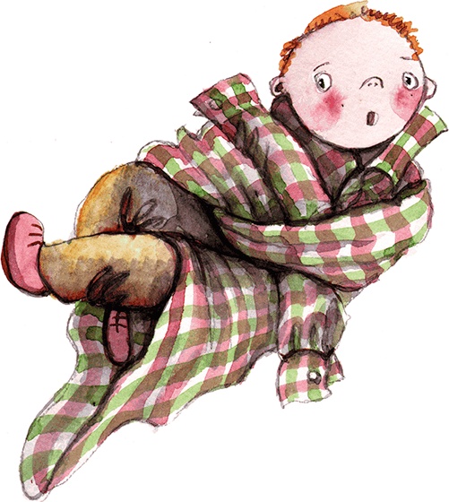 Иллюстрация к книге — Большая маленькая девочка. История двенадцатая. Осторожно, день рождения! [i_027.jpg]