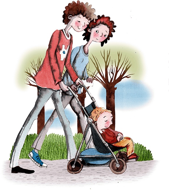 Иллюстрация к книге — Большая маленькая девочка. История двенадцатая. Осторожно, день рождения! [i_029.jpg]