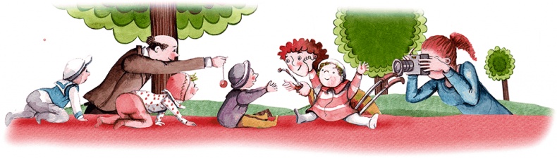 Иллюстрация к книге — Большая маленькая девочка. История двенадцатая. Осторожно, день рождения! [i_034.jpg]