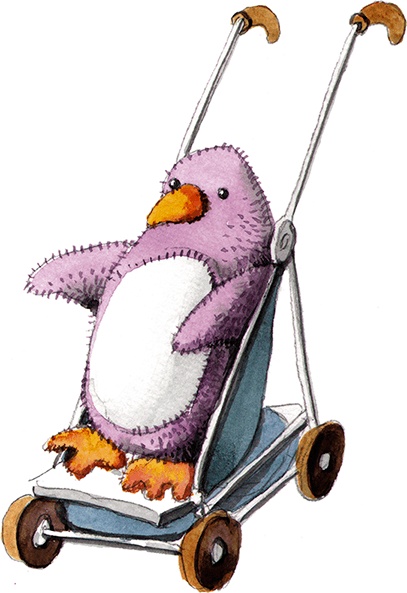 Иллюстрация к книге — Большая маленькая девочка. История двенадцатая. Осторожно, день рождения! [i_038.jpg]