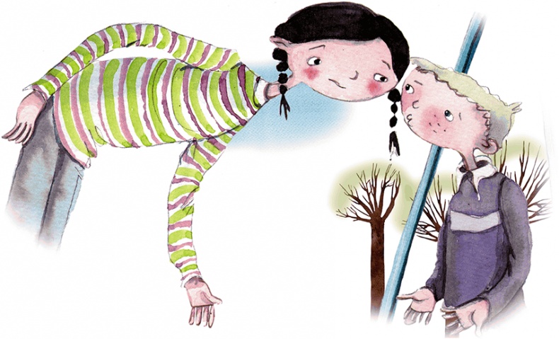 Иллюстрация к книге — Большая маленькая девочка. История двенадцатая. Осторожно, день рождения! [i_039.jpg]