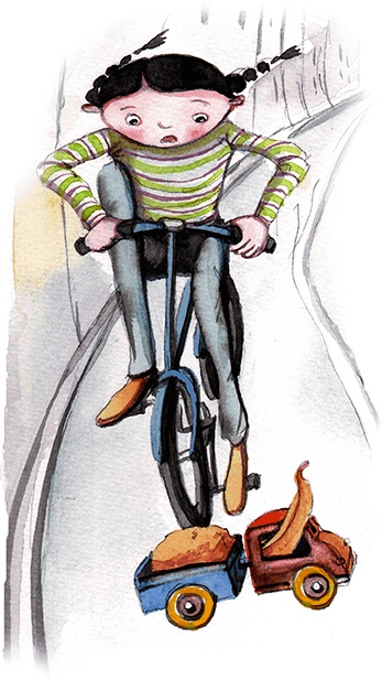 Иллюстрация к книге — Большая маленькая девочка. История двенадцатая. Осторожно, день рождения! [i_042.jpg]