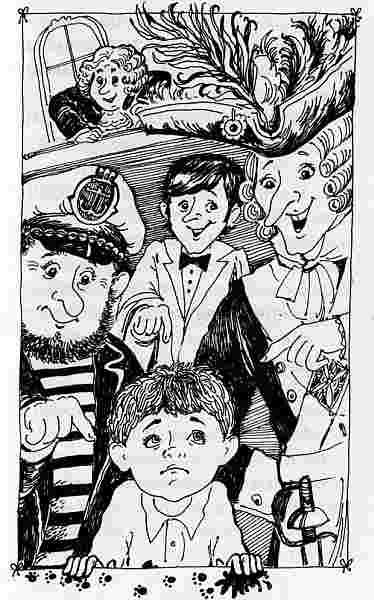 Иллюстрация к книге — Калоша Волшебника, или Занимательное пособие по правилам поведения [i_028.jpg]