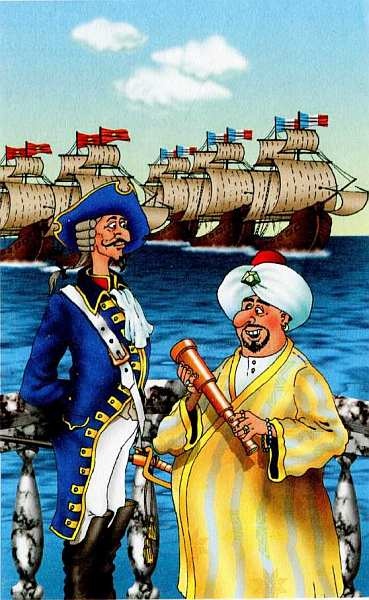 Иллюстрация к книге — Последние приключения барона Мюнхаузена, или Остров Фиаско [i_007.jpg]