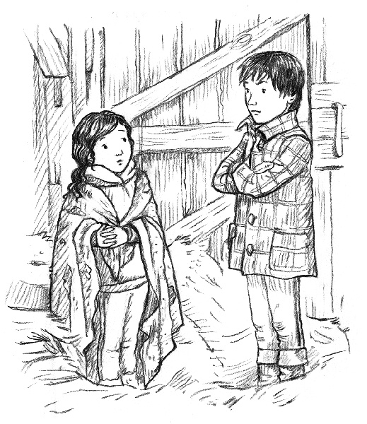 Иллюстрация к книге — Рождественские истории. Девочка с портрета [ww_13copy.jpg]