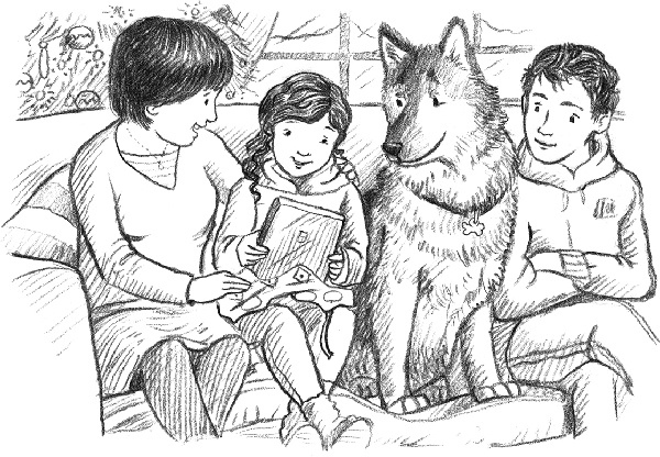 Иллюстрация к книге — Рождественские истории. Девочка с портрета [ww_34copy.jpg]