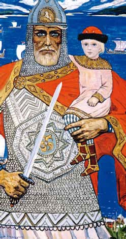 Иллюстрация к книге — Легендарные полководцы древности. Олег. Добрыня. Святослав [_4.jpg]