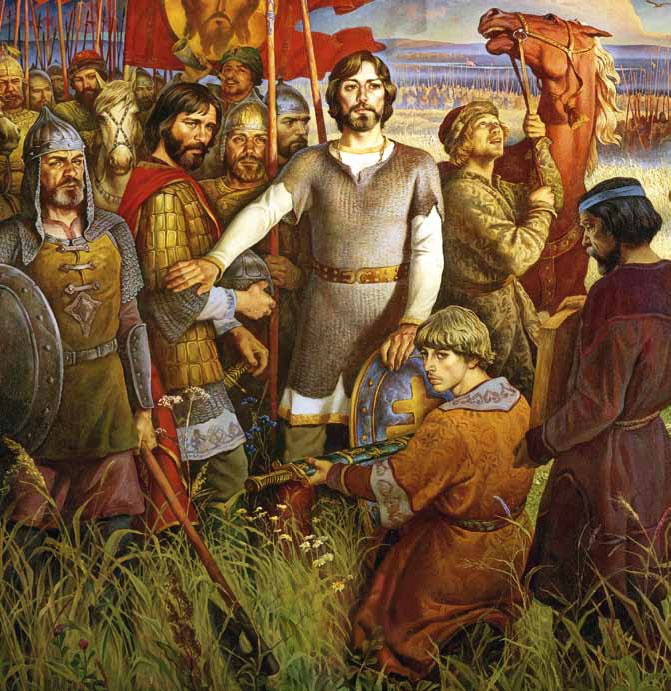 Иллюстрация к книге — Святые заступники Руси. Александр Невский, Дмитрий Донской, Довмонт Псковский, Владимир Серпуховской [_24.jpg]