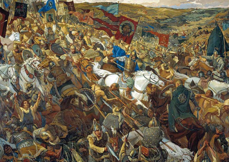 Иллюстрация к книге — Святые заступники Руси. Александр Невский, Дмитрий Донской, Довмонт Псковский, Владимир Серпуховской [_32.jpg]